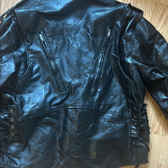 Black Leather Jacket - Picture 5 of 5